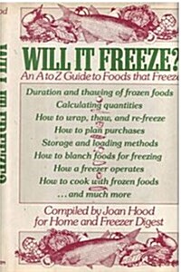 Will It Freeze (Hardcover)