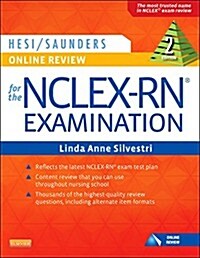 HESI/Saunders Online Review for the NCLEX-RN Examination (1 Year) (Access Code), 2e (Printed Access Code, 2nd)