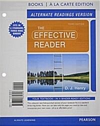 The Effective Reader, Alternate Edition, Books a la Carte Edition Plus Myreadinglab with Etext -- Access Card Package (Hardcover, 3rd)