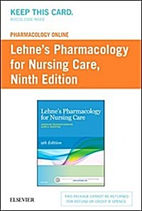Lehnes Pharmacology Online for Pharmacology for Nursing Care (Pass Code, 9th)