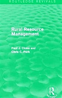 Rural Resource Management (Routledge Revivals) (Paperback)