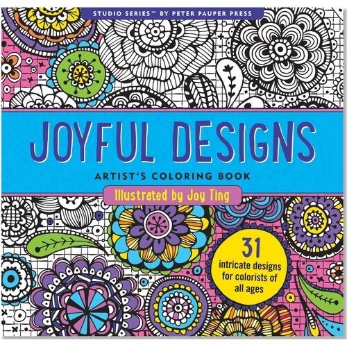 Joyful Designs Adult Coloring Book (Novelty)