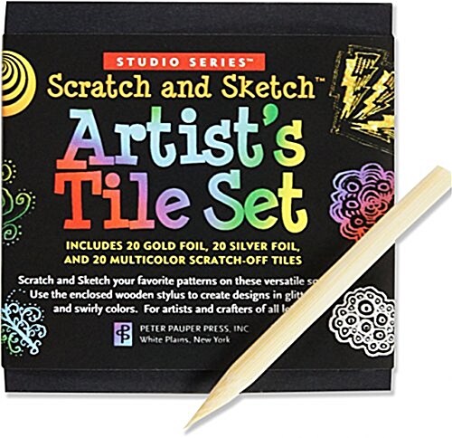 Studio Series Artists Tiles: Scratch & Sketch (60 Pack) (Other)