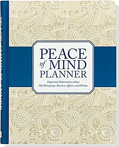 Peace of Mind Organizer (Spiral)