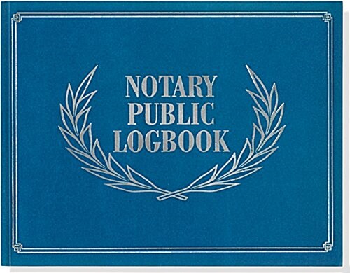 Notary Public Logbook (Hardcover)