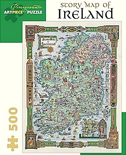 Story Map of Ireland: 500 Piece Jigsaw Puzzle (Other)