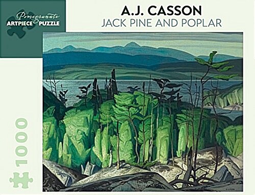 A.J. Casson: Jack Pine and Poplar 1,000-Piece Jigsaw Puzzle (Other)