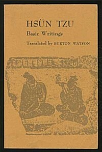 Hsun Tzu: Basic Writings (UNESCO Collection of Representative Works, Chinese Series) (Paperback)