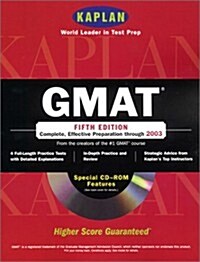 [중고] Kaplan GMAT With CD-ROM, Fifth Edition (Gmat (Kaplan)(Book & Cdrom)) (Paperback, 5th)