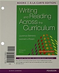 Writing and Reading Across the Curriculum, Books a la Carte Edition (Loose Leaf, 13)