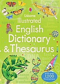 Usborne Illustrated English Dictionary and Thesaurus (Paperback)