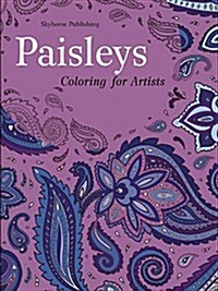 Paisleys: Coloring for Artists (Paperback)