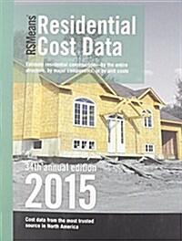 Rsmeans Residential Cost Data (Paperback, 34)