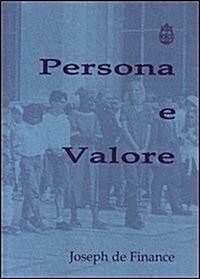 Persona E Valore (Paperback)