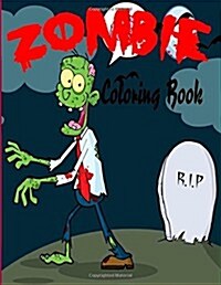 Zombie Coloring Book (Paperback, CLR)