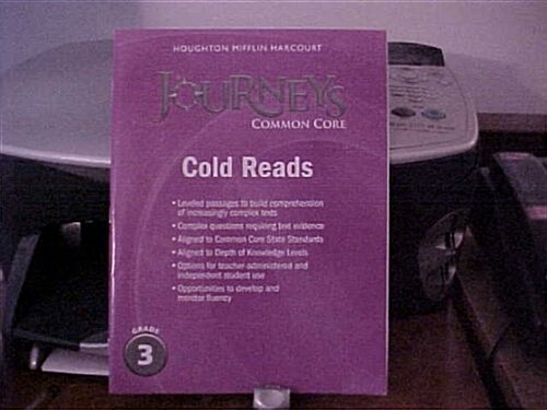 Journeys Cold Reads Grade 3 (Paperback)