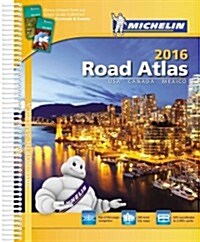 Michelin North America Road Atlas (Spiral, 14, 2016)