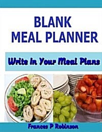 Blank Meal Planner (Paperback, GJR)