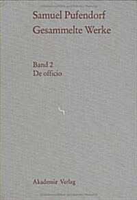 de Officio: (Lateinisch Und Deutsch) (Hardcover)