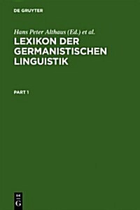 Lexikon Der Germanistischen Linguistik (Hardcover, 2, Compl. REV. and)