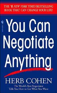 You Can Negotiate Anything (Mass Market Paperback) - 『협상의 법칙』 원서
