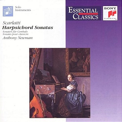 [수입] Anthony Newman - Harpsichord Sonatas