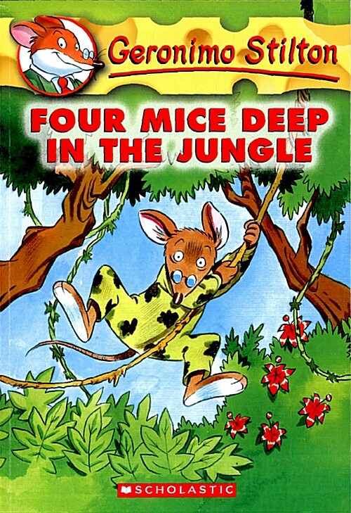 [중고] Four Mice Deep in the Jungle (Geronimo Stilton #5): Volume 5 (Paperback)