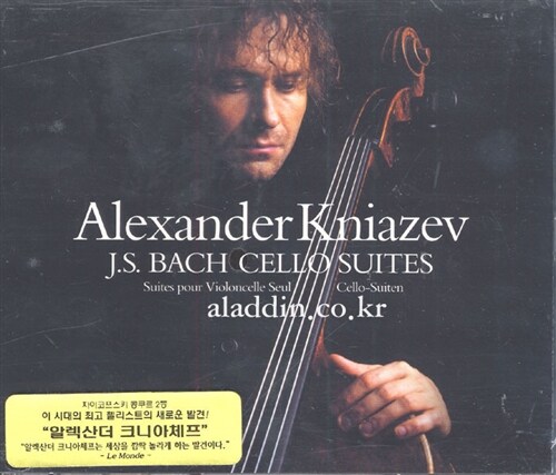 [중고] Alexander Kniazev - J.S. Back : Cello Suites Nos.1-6