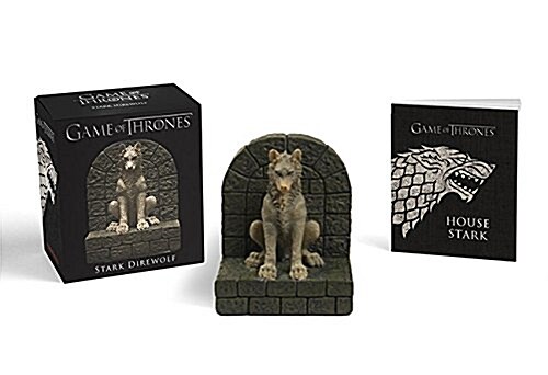 Game of Thrones: Stark Direwolf [With Statue] (Paperback)
