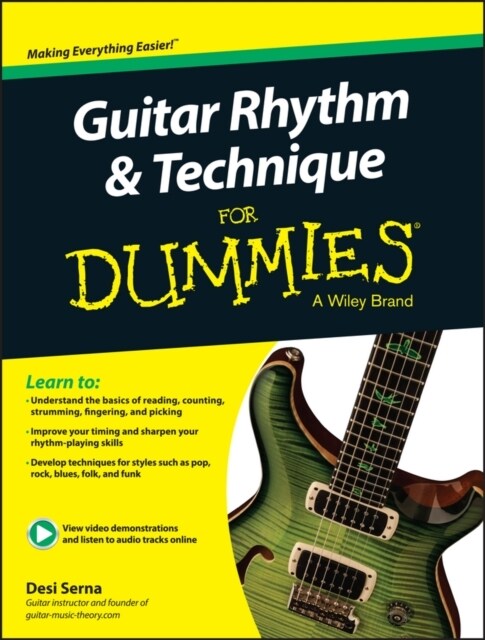 Guitar Rhythm and Techniques for Dummies, Book + Online Video and Audio Instruction (Paperback)