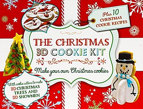 The Christmas 3D Cookie Kit (Hardcover)