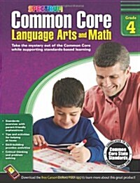 Common Core Language Arts and Math, Grade 4 (Paperback)