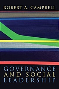 Governance and Social Leadership (Paperback)
