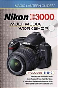 Nikon D3000 Multimedia Workshop (Hardcover, DVD, Cards)