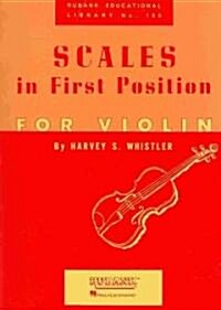 Scales in First Position for Violin (Paperback)