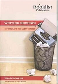 Writing Reviews for Readers Advisory (Paperback, New)