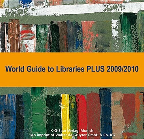 World Guide to Libraries PLUS 2009/2010 (CD-ROM, 14th, Annual)