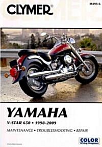 Clymer Yamaha V-Star 650 1998-2009 (Paperback)
