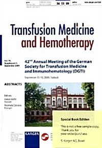 German Society for Transfusion Medicine and Immunohematology (Dgti) (Paperback)