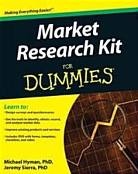 Marketing Research Kit for Dummies [With CDROM] (Hardcover)