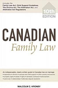 Canadian Family Law (Paperback, 10th)