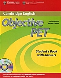 Objective PET Students Book with answers with CD-ROM (Package, 2 Revised edition)