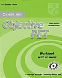 [중고] Objective PET Workbook with answers (Paperback, 2 Revised edition)