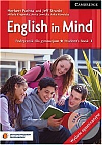 English in Mind Level 1 Students Book with Exam Sections and CD-ROM Polish Exam Edition (Package)