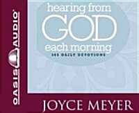 Hearing from God Each Morning: 365 Daily Devotions (MP3 CD)