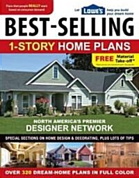 Best-Selling 1-Story Home Plans (Paperback, Green)