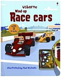 Wind-Up Race Cars [With 2 Wind-Up Cars] (Board Books)