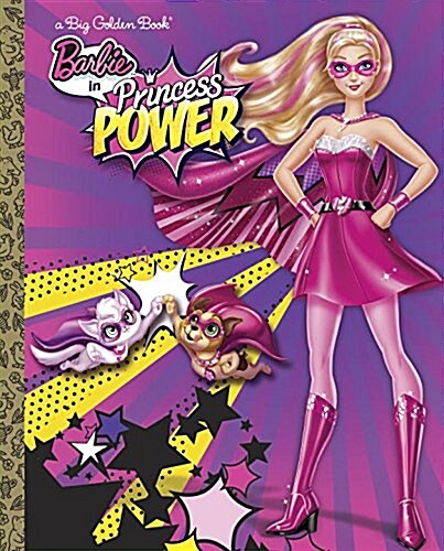[중고] Barbie in Princess Power Big Golden Book (Barbie in Princess Power) (Hardcover)