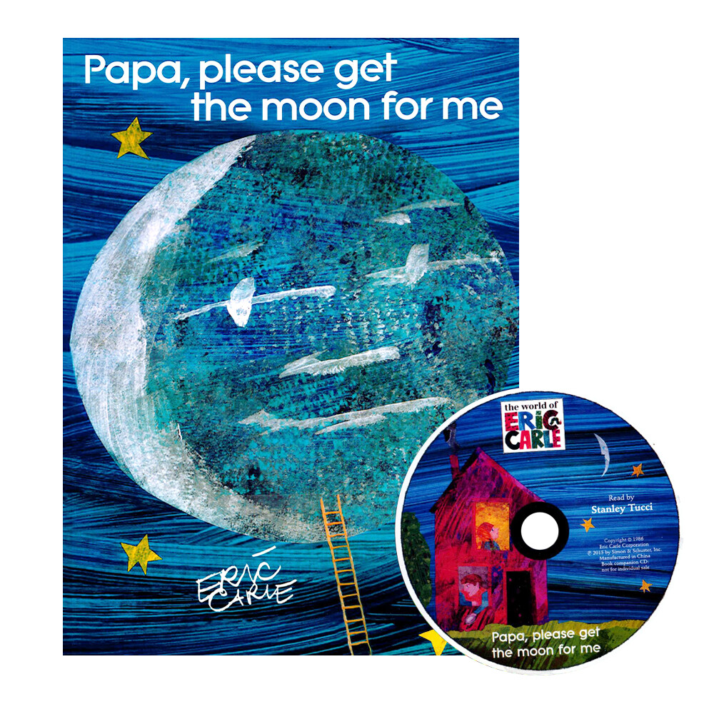 [중고] Papa, Please Get the Moon for Me (Paperback, Book and CD)