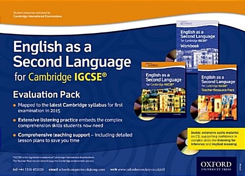 English as a Second Language for Cambridge IGCSE : Evaluation Pack (Package)